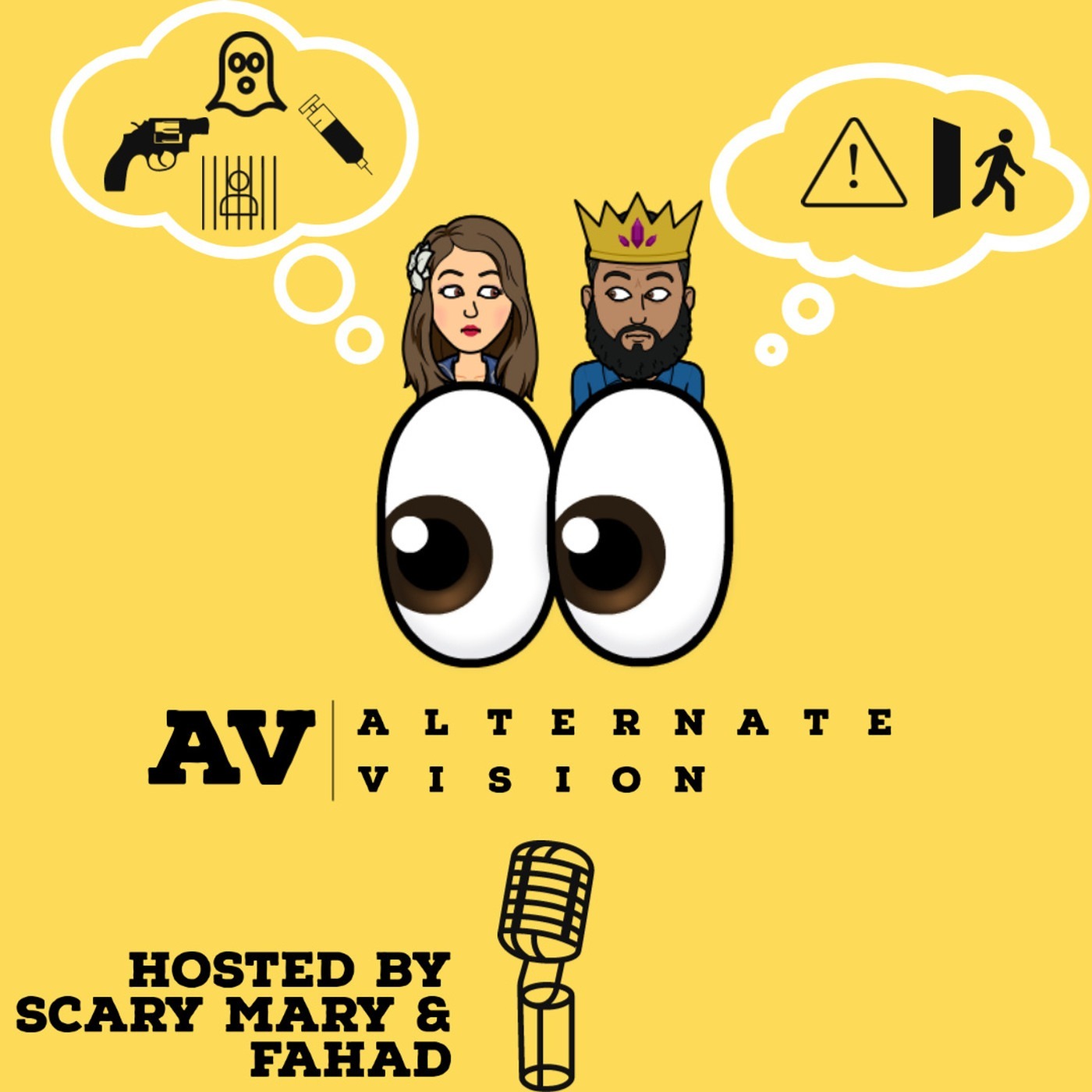 Alternate Vision - Mary thinks Eyeballs Bounce