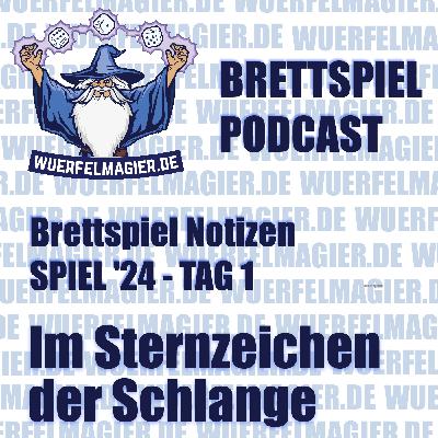 Brettspiel Notizen SPIEL '24 - Tag 1: Im Sternzeichen der Schlange (WM024)
