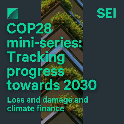 COP28 mini-series: Tracking progress towards 2030 | Ep02: Loss and damage and climate finance