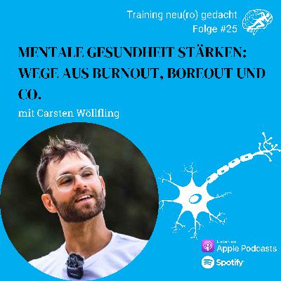 #25: Mentale Gesundheit stärken - Wege aus Burnout, Boreout und Co. mit Carsten Wöllfling #25: Mentale Gesundheit stärken - Wege aus Burnout, Boreout und Co. mit Carsten Wöllfling
