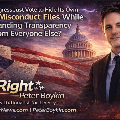Did Congress just vote to hide its own sexual misconduct files while demanding transparency from everyone else? Did Congress just vote to hide its own sexual misconduct files while demanding transparency from everyone else?