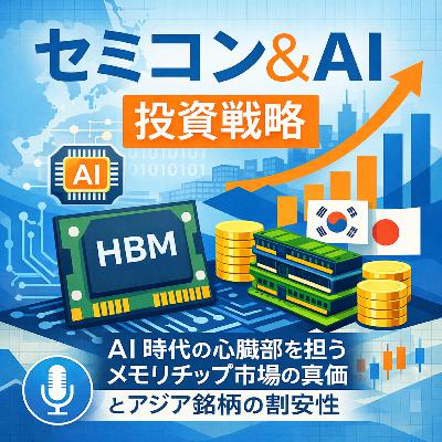 AI時代の心臓部を担うメモリチップ市場の真価とアジア銘柄の割安性