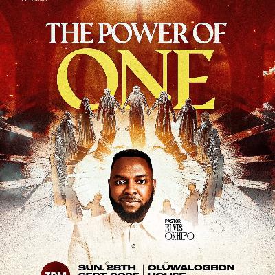 THE POWER OF ONE THE POWER OF ONE