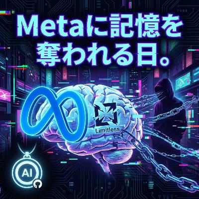 🔥Metaが記憶を奪って大炎上中。Limitless事件から学ぶリスク回避と、どうなるOmi AI?未来を切り開くAI活用術 🔥Metaが記憶を奪って大炎上中。Limitless事件から学ぶリスク回避と、どうなるOmi AI?未来を切り開くAI活用術