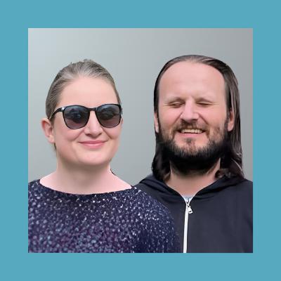 Sandra Tworkowska i Witold Strugała. Jak czytają niewidomi. Sandra Tworkowska i Witold Strugała. Jak czytają niewidomi.