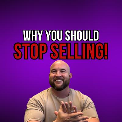 Stop selling, do this instead. #podcastclips #sales #marketingtips