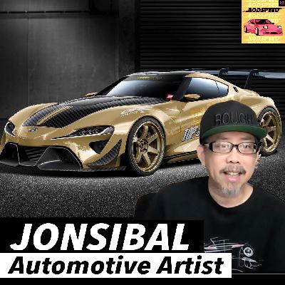 Jon Sibal Automotive Artist & Comic Book Artist Podspeed #41