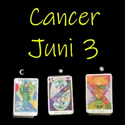 Tarot Cancer 2020 Juni 3