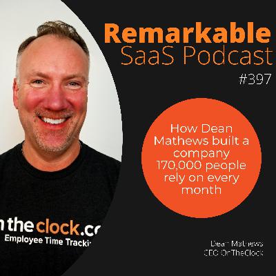 #397 – How Dean Mathews rejected conventional growth and built a company 170,000 people rely on every month #397 – How Dean Mathews rejected conventional growth and built a company 170,000 people rely on every month