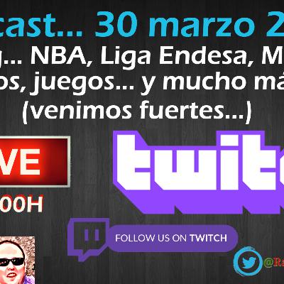 Podcast 30 Marzo, doping, Lesión Lebrón, estudiantes, Euroliga, Camisetas NBA, Pelis de basket y... Podcast 30 Marzo, doping, Lesión Lebrón, estudiantes, Euroliga, Camisetas NBA, Pelis de basket y...