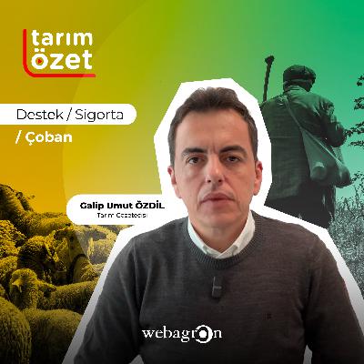 Tarım Özet: Destek/Sigorta/Çoban