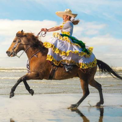 Paola Pimienta, U.S. Amabassador for the Coordination of Charreria and Reina Nacional