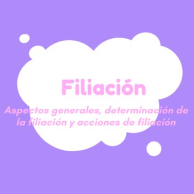 Filiación - Derecho de Familia
