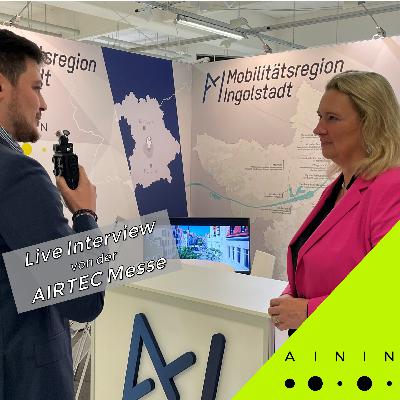 Interview von der AIRTEC Messe mit Frau Staatsministerin Kerstin Schreyer, MdL