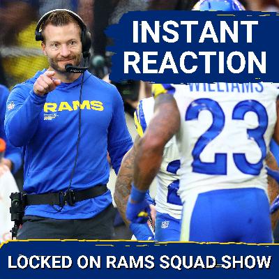 RAMS SQUAD SHOW: Puka Nacua and Blake Corum's 2-TD days help SMACK Cardinals 45-17 in PERFECT game!