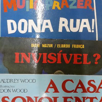 1- "Muito prazer"Dona Rua" 2- Invisível; 3- A casa sonolenta.