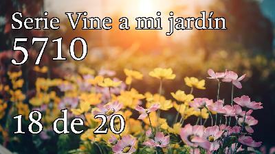 Serie Vine a mi jardín 5710 - 18 de 20