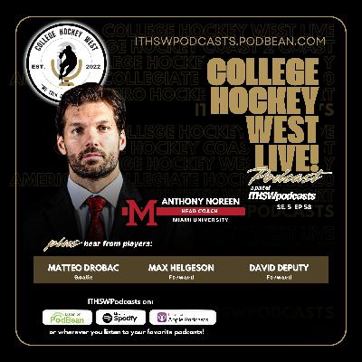 College Hockey West LIVE! Se 5 Ep 58 Feb 1, 2026 College Hockey West LIVE! Se 5 Ep 58 Feb 1, 2026