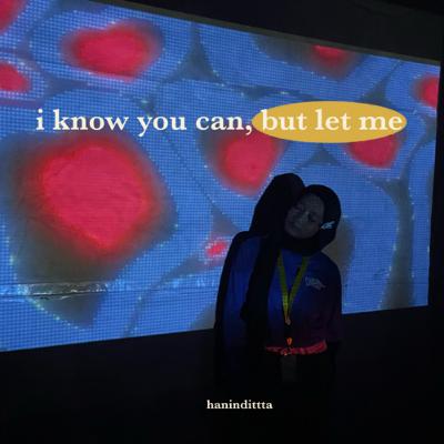 i know you can, but let me