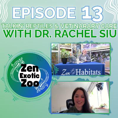 Kasey Talks Critters Ep 13 | Talkin' Reptiles and Vet Care With Exotic Pet Vet - Dr. Rachel Siu and Kasey of Zen Habitats