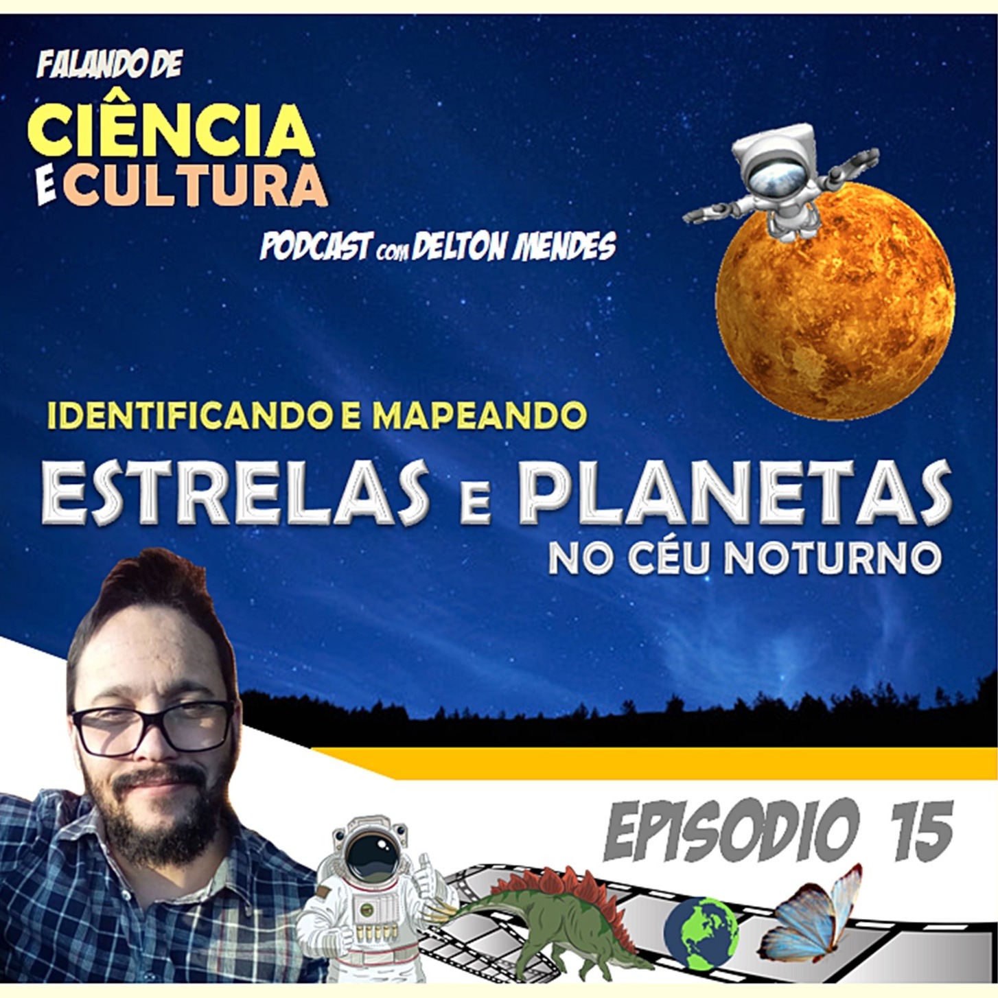Falando de Ciência e Cultura –  Podcast com o Dr. Delton Mendes