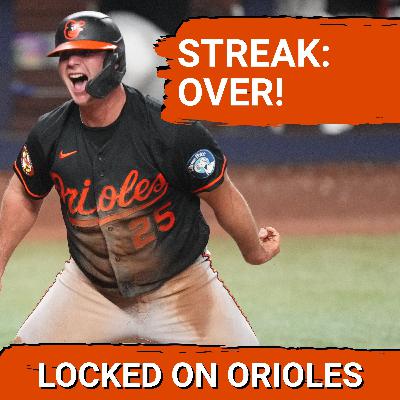 Orioles find a way to snap the losing streak with a crazy win over the Marlins