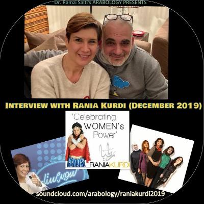 Arabology Interviews Rania Kurdi (December 2019) Arabology Interviews Rania Kurdi (December 2019)
