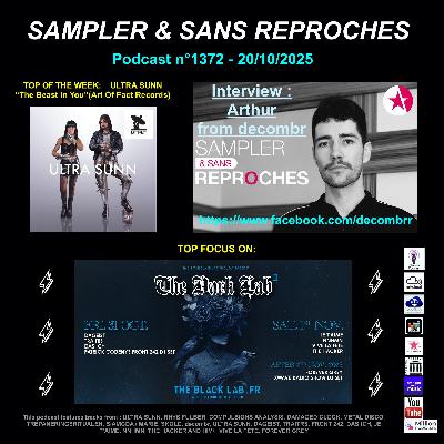 S&SR Podcast n°1372 – 20.10.2025 [ Top of the week ULTRA SUNN "The Beast In You" + decombr Interview + Top Focus On THE DARK LAB 2 Festival]