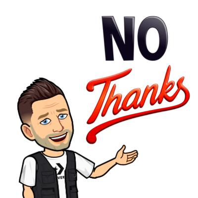 How to say, "No" politely.
