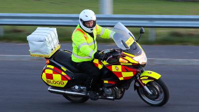Calls for Blood Bikes to be given access to bus lanes
