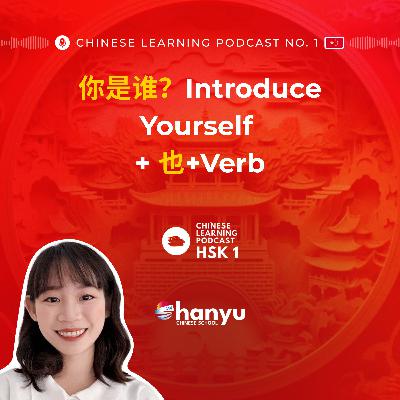 #4 你是谁？(nǐ shì shéi?) | Introduce Yourself + 也 + Verb | Learn Chinese Online | HSK1 Masterclass