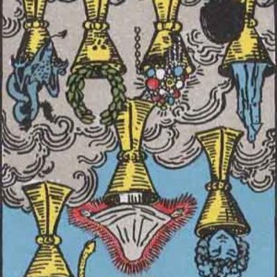 May 23, 2022 - The Inverted Seven of Cups [Daily Tarot]