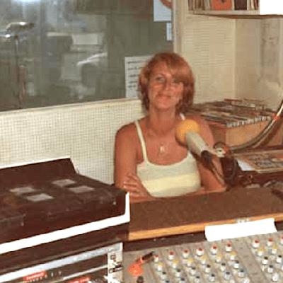 Michelle op 2de kerstdag 1975 bij Mi Amigo