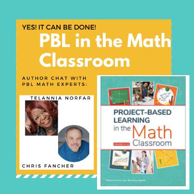 Author Chat: Project Based Learning in the Math Classroom!