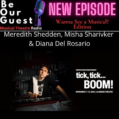 Wanna See A Musical? with Diana Del Rosario, Misha Sharivker and Meredith Shedden (tick, tick...BOOM)