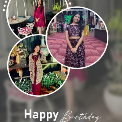Many many happy returns to khushi bajaj