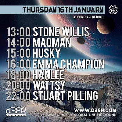 16 January 25 Global House Session (D3EP Radio Network)
