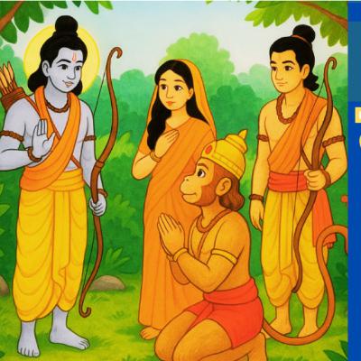 Ramayan for kids | रामायण की कहानियां कविता के रूप में | Mythological story for kids