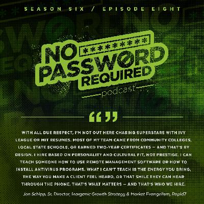 No Password Required Podcast Episode 63 — Jon Schipp
