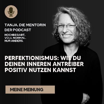 Perfektionismus: Wie du deinen inneren Antreiber positiv nutzen kannst | Tanja. Die Mentorin