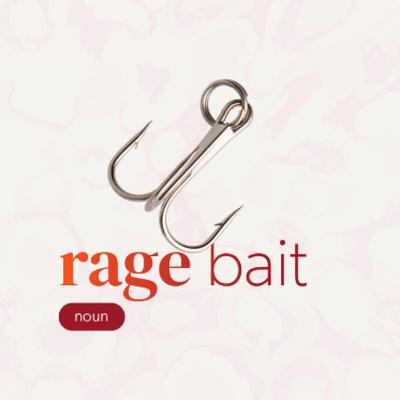 What does "rage bait" mean? What does "rage bait" mean?