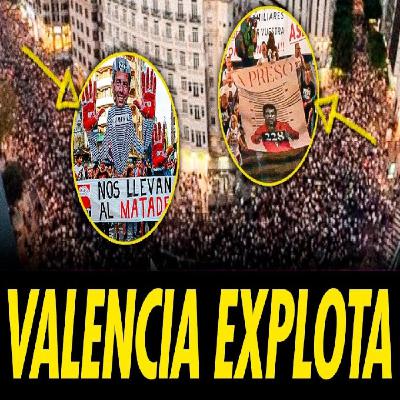 LAS CALLES DE VALENCIA EXPLOTAN CONTRA MAZÓN EN EL ANIVERSARIO DE LA DANA LAS CALLES DE VALENCIA EXPLOTAN CONTRA MAZÓN EN EL ANIVERSARIO DE LA DANA