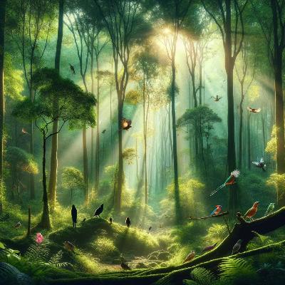 Armonía Forestal: Coro de Pájaros y Serenidad