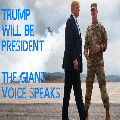 Trump Will Be President...the GIANT VOICE Speaks! #trump2ndterm #trumppresident #truepresident #insurrectionact #coup #treason #trumpreturns Trump Will Be President...the GIANT VOICE Speaks! #trump2ndterm #trumppresident #truepresident #insurrectionact #coup #treason #trumpreturns