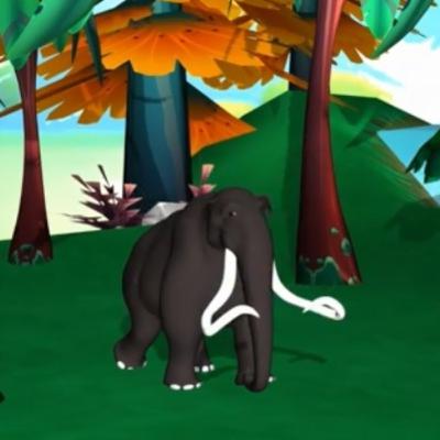 CONTO ENCANTADO - História para criança: Um elefante em busca de amigos