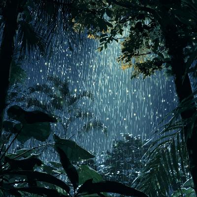 Rain in Bali | Tropical Rain Sounds for Sleep