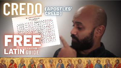 Learn the Apostles Creed | FREE Latin Learning Guide (Audio Only)