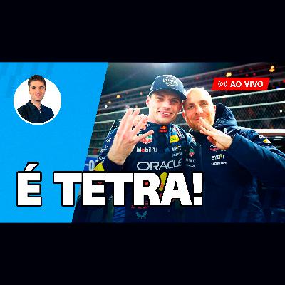145. É TETRA: Max Verstappen garante quarto título em noite de dobradinha da Mercedes.
