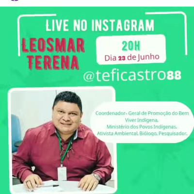 Live com Leosmar Terena