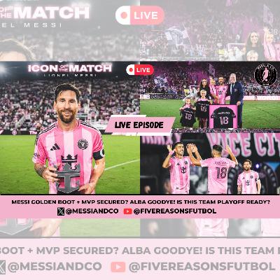 LIVE: Messi Golden Boot & MVP Locked? Alba’s Sweet Goodbye + Are IMCF Playoff Ready? | Messi & Co LIVE: Messi Golden Boot & MVP Locked? Alba’s Sweet Goodbye + Are IMCF Playoff Ready? | Messi & Co